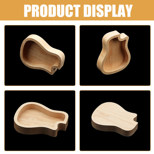Gitaar Plectrum Box Van Hout, Draagbare Opslagdoos, Multi Kleur 2