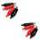 20Paires Pinces Crocodile Isolées Pour Test Acier Durable 5
