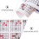 3Pièces Poster Guitare Pratique Et Professionnel Multi-Couleurs 5