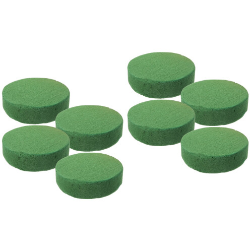 8Pièces Accessoire Floral Vert En Mousse Durable Pour Décorations DIY 2