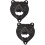 2Pièces Ouvre-Bouteille Mural Noir Style Ours Pour Maison 6