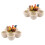 2Pièces Cache-Pots En Résine Multicolores Pour Succulentes Cactus 2