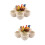 2Pièces Cache-Pots En Résine Multicolores Pour Succulentes Cactus 6