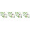4Ensembles Décorations St Patrick PVC Assorti Facile À Poser 3
