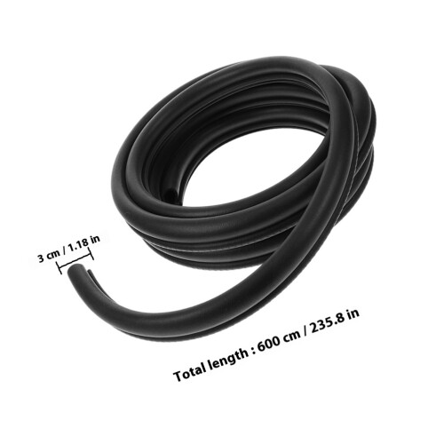 Rubber Auto Protector Wind- En Stootbestendig Zwart 1
