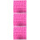 3Pièces Moules Silicone Lettres Bouton Rose Parcook Utilisable Four 7