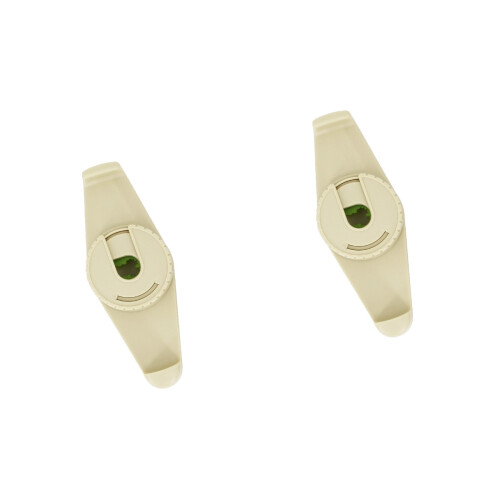 2Pièces Crochet Tête De Siège Car Beige Fixation Facile Et Robuste 2