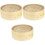 6Pièces Cuiseur Bambou Couvercle Pour Cuisine 3