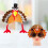 4Pièces Ensemble Lunettes Et Chapeaux Pour Carnaval Et Fêtes 9