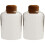2Pièces Bouteilles Verre Borosilicate Khaki Multi-Usage Snack Lait 2