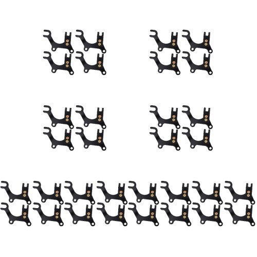 32Pièces Support De Noir Ajustable Pour 2