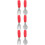 3Ensembles Couverts Entraînement Bébé Silicone Rouge Acier 8