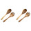 4Pièces En Bois Café Ensemble Simple Résistant 2