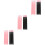 6Ensembles Ongles Manche Unique Noir Rose Pratique 5