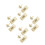 8St Gouden Combinatieslot Voor , Zinklegering, En 2