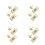 8St Gouden Combinatieslot Voor , Zinklegering, En 3