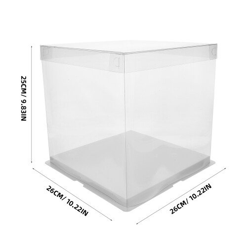 6Pièces Boîtes Transparentes Avec Assemblage Simple 1
