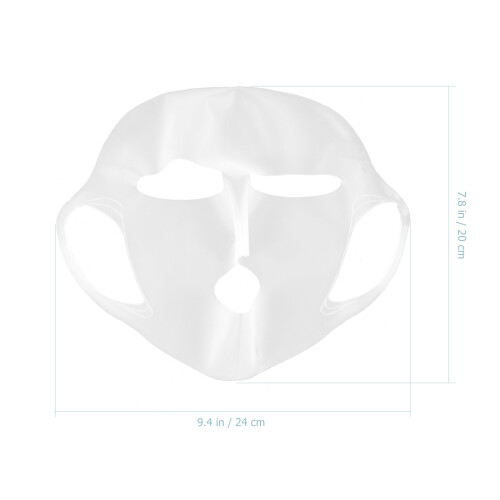 2 Stuks 3D Panda Siliconen Beauty Masker Covers 1