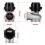 Turbo Esterno Wastegate con Flangia Vband Nera da 60 mm per  Auto Universali per  per 8