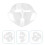2 Stuks 3D Panda Siliconen Beauty Masker Covers 10