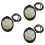 3St Mistlamp Motorfiets Duurzaam Plastic, Voor Modificatie 5