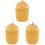 3Pièces Mini Plastique Avec Couvercle Pour Maison 2