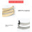 4 Pcs Car Left/Right Inner Door Handle Cover for  X1 E84 2010-2016 Black 3