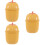 3Pièces Mini Plastique Avec Couvercle Pour Maison 6