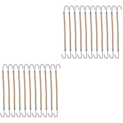 40Pièces Crochets Bungee Beige Pour Queue De Lisse Et 2