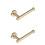 2Pièces Crochet Salle De Bain Rack Papier Serviette Acier Durable 5