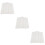 300Pièces Bâtonnets Paper Cake Solides Pour Bonbons 8