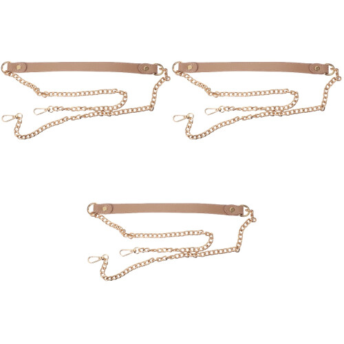3Pièces Décorative Kaki Pour Sac Portable Style 2