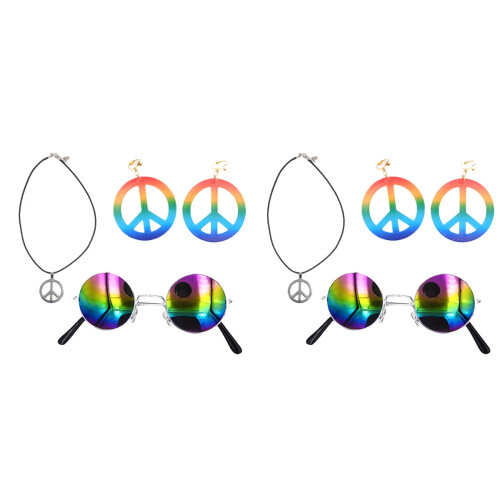 2Ensembles Colliers Créatifs Plastique Multicolores Fête 1