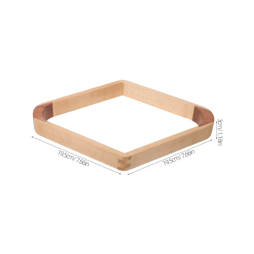 Billiard Poolbal Rack - 9-Bal Houder - 7,6x7,6 Inch Ruitvorm 1
