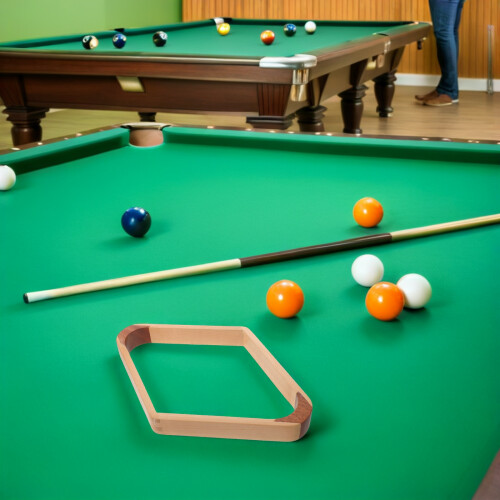 Billiard Poolbal Rack - 9-Bal Houder - 7,6x7,6 Inch Ruitvorm 2