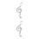 2Pièces Décapsuleur Musical Argenté Aluminium Usage Extérieur 6