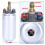 2x 044 High Flow External Fuel Pump + Dual Bracket & Out Manifold AN8 5