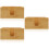 3Pièces Porte-Serviettes En Bois Khaki Résistant Élégant 6
