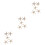 15Pièces Barrettes Dorées Perles Style Canard Pour Mariage 4