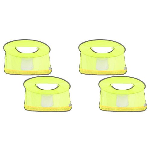 4Pièces Couvre-Casque Vert Ombrage Cou Pour Travaux 1