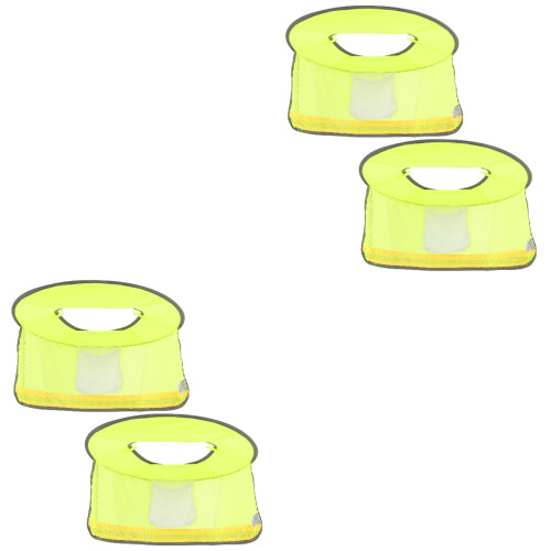 4Pièces Couvre-Casque Vert Ombrage Cou Pour Travaux 2