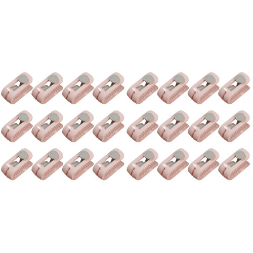 4Ensembles Clips Rose Fixation Couette Antiglisse Pour 2