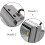 2Pièces Lampe LED 10W Étanche Chaud Usage Extérieur Polyvalent 8