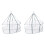 2Pièces Séchage Vêtements En Résille , Pliable 2