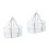 2Pièces Séchage Vêtements En Résille , Pliable 4