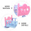 4Pièces Lit Accessoire Maison Jeu Fille 5