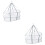 2Pièces Séchage Vêtements En Résille , Pliable 6