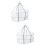 2Pièces Séchage Vêtements En Résille , Pliable 7