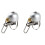 2Pièces Guidon Argent Métal Brrring Son 2