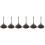 6Pcs Coffee Keyboard Brush Lightweight Durable for Home Cleaning 5
